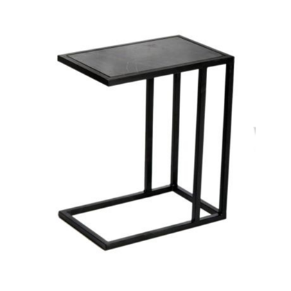 Marble Sofatable Black