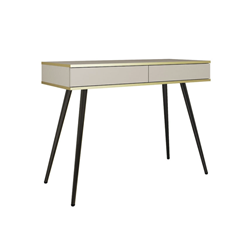 Dressing Table – Beige & Gold