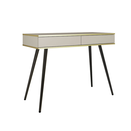 Dressing Table – Beige & Gold