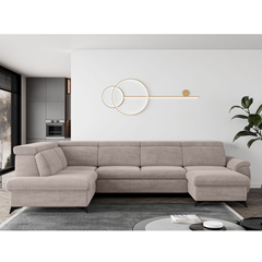 Corner Sofa XL Right - Dark Beige