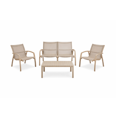 Outdoor Sofa Set – Taupe