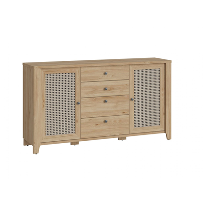 2D 4S Sideboard – Jackson Hickory & Amadeus