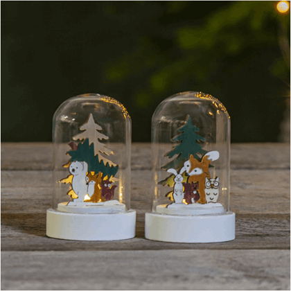 Decorative Domes With Scenery