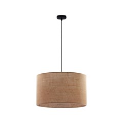 Pendant Lamp Juta 3 Panels E27 15W Brown