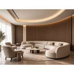 Flexible Acoustic 120x80cm Panel – Dark Walnut