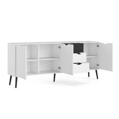 Oslo Sideboard White & Black