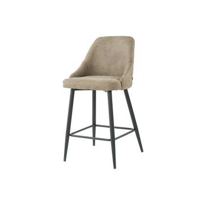 Bar Stool C809 - Brown & Black