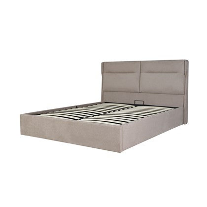 Upholstery Bed Gas Lift Warm Grey