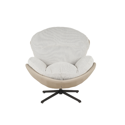 Leisure Chair 360 Rotating – Light Beige
