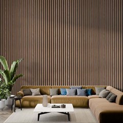Acoustic Panel Smoked Oak  600x2800mm