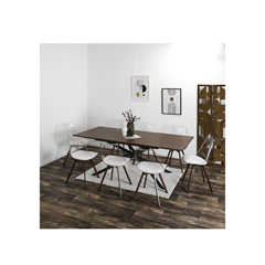 Extensible Table – Brown & Black