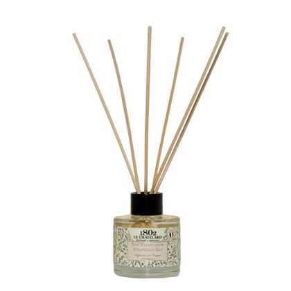 Room Fragrance Diffuser With Natural Sticks - Voluptuous Silk