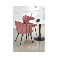 Ambrosio Table – Black & Marble