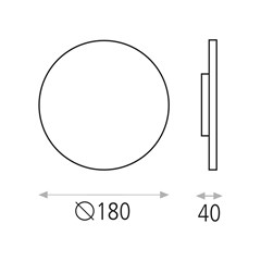 Blas White Wall Lamp