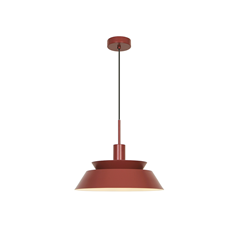 Red & White Pendant Light – Bold Modern Accent