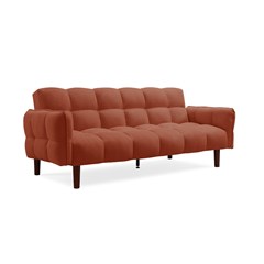 3-Seater Sofa Bed with Metal Leg and Tile Sole