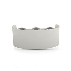 Round Wall LED Lamp 6W 3000K - Sand White