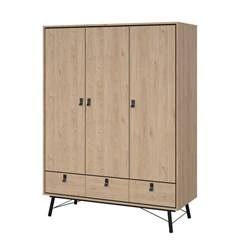 Ry Wardrobe with 3 doors & 3 drawers