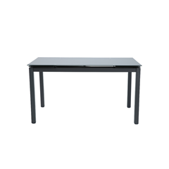 Extendable Table 140-200 – Tempered Glass Grey