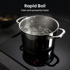 Induction Hob 4 Zone – Black