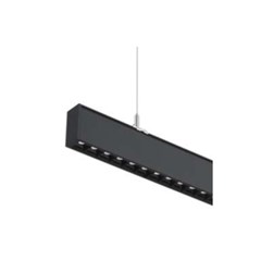 Led Suspended Track Black 40w 4000k