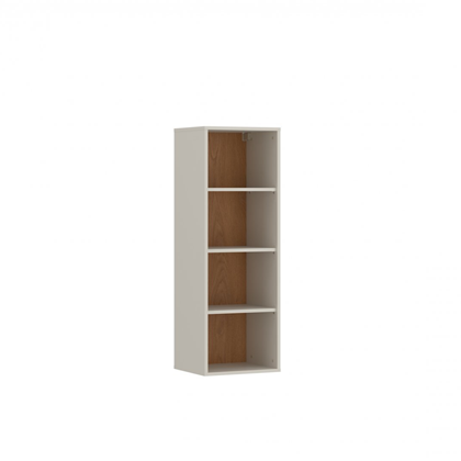 Bookcase – Cashmere & Caramel Oak 40x120