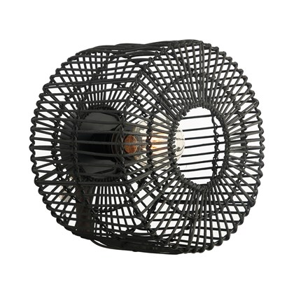 Wall or Ceiling Rattan Light E27