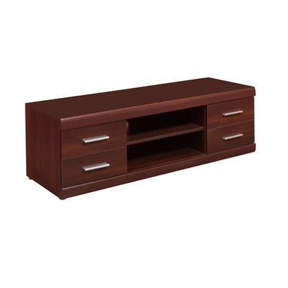 TV Unit 4 Shelves – Walnut