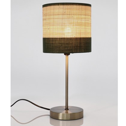 Table Lamp - Green & Gold