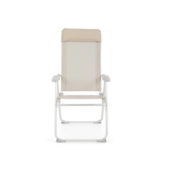 High-Back Beach Chair – Ice Grey