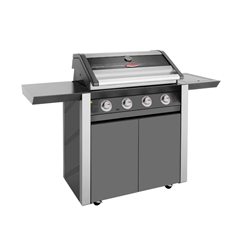 BeefEater 1600 Series Dark 4 Burner BBQ W Trolley