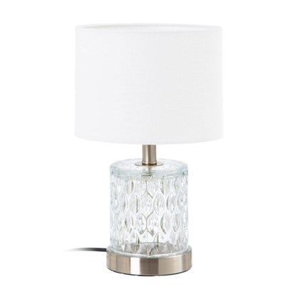 Glass-Fabric Table Lamp Lighting