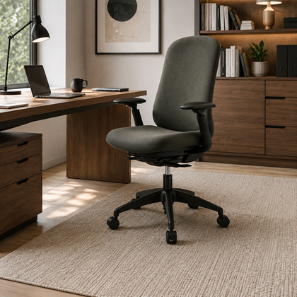 Office Arm Chair – Dark Grey
