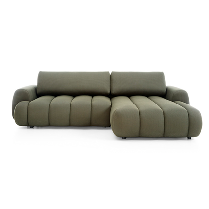Corner Sofa Bed Chl Right – Olive