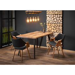 Extendable Table 120–180/80 – Black