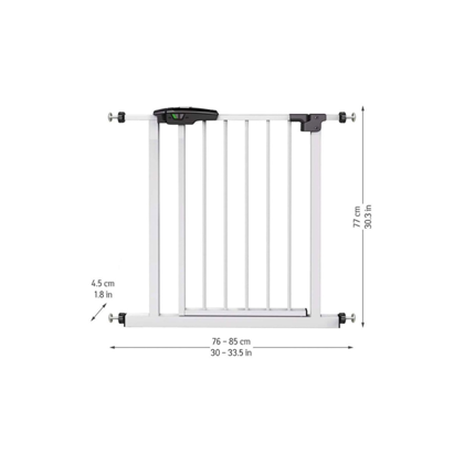 Baby Safety Gate With Wall Cups