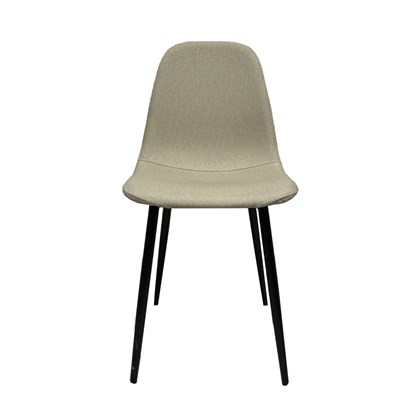 Dining Chair Custom Grey Polyster