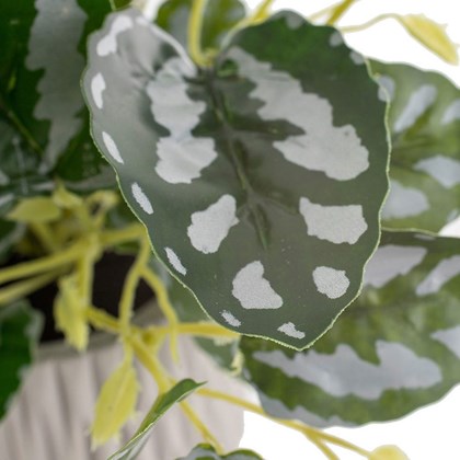 Artificial Green Leaf Plant 12x12x38cm