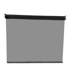 Sling Curtain for Aluminium Pergola 3.8x2.3m - Dark Grey