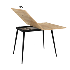 Dining Table Ext 90- 120 x60x75cm