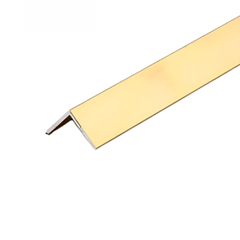 Aluminium Trim Alloy L-Shaped – Gold