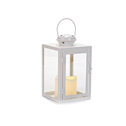 Christmas Candles And Lanterns – White