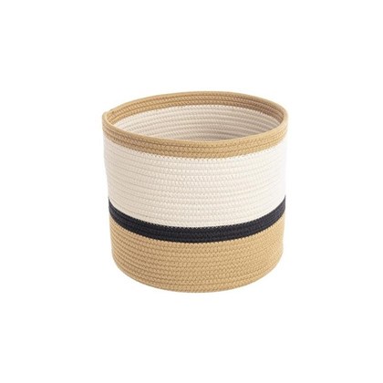 Abode Ro Natural White Basket Medium