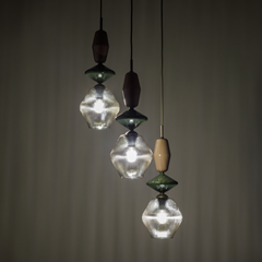 Zen Pendant Lamp – Brown & Cognac