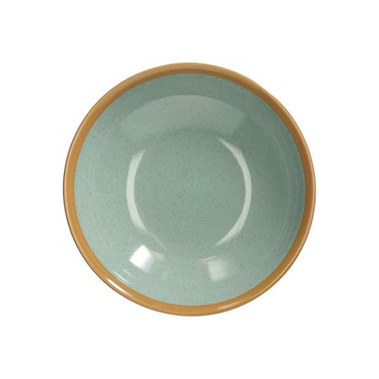 Soup Plate Coupe 21 cm Woody Verde Stoneware Green