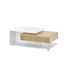Coffee Table - White & Artisan Oak