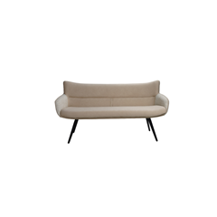 2 Seater Sofa – Beige & Light Beige