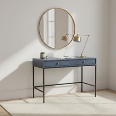 Dressing Table 2 Drawers – Navy Blue