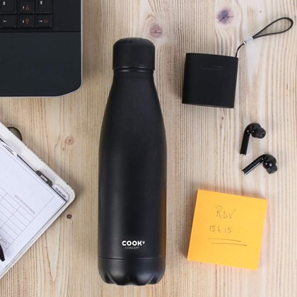 Black Insulated Transport Bottle 50Cl M8