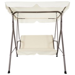 Outdoor Swing Chair Soria White